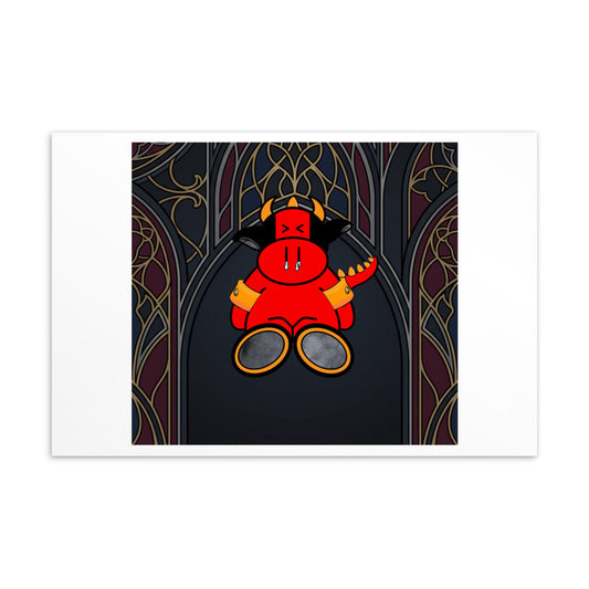 Pocket Cows Standard Postcard — Sacred Herd — Design 267