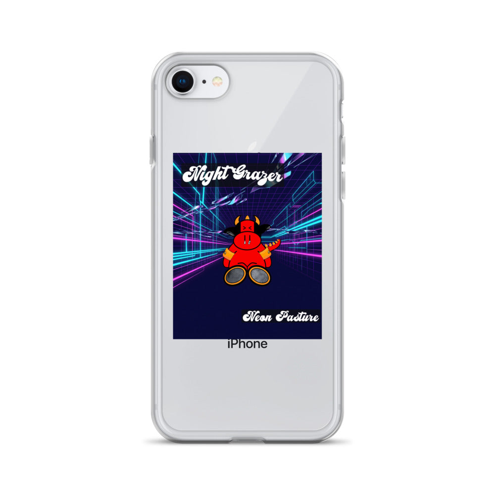Pocket Cows Clear Case for iPhone® — After Hours — Design 250