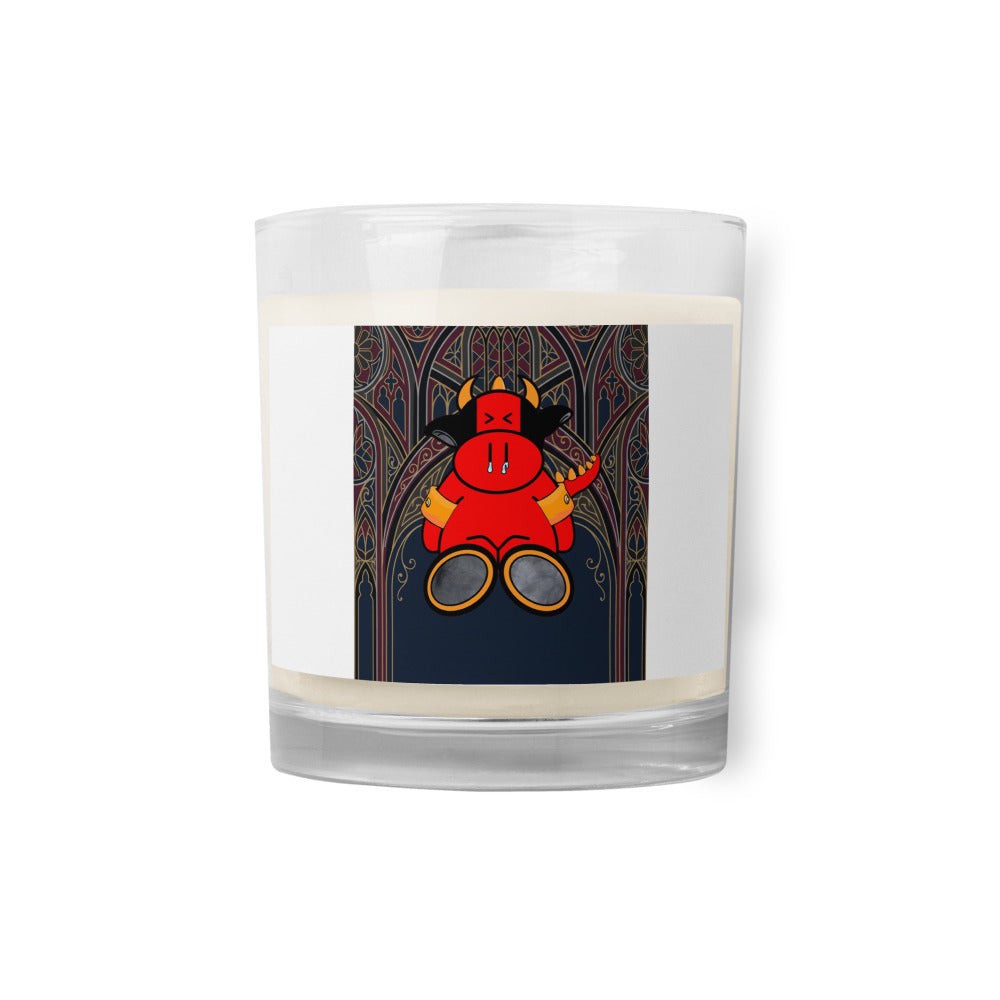 Pocket Cows Glass Jar Soy Wax Candle — Sacred Herd — Design 270
