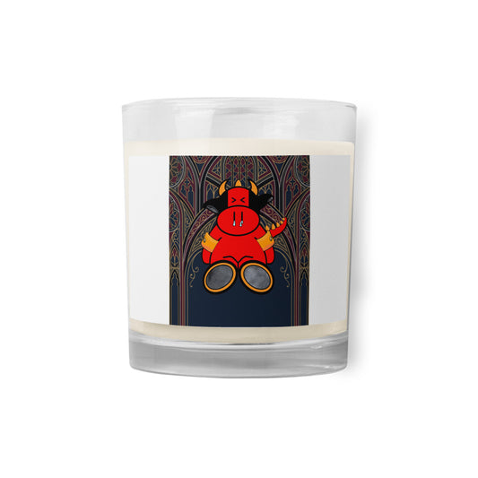 Pocket Cows Glass Jar Soy Wax Candle — Sacred Herd — Design 270