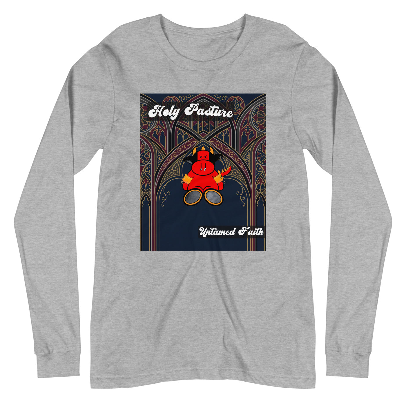 Pocket Cows Unisex Long Sleeve Tee — Design 270