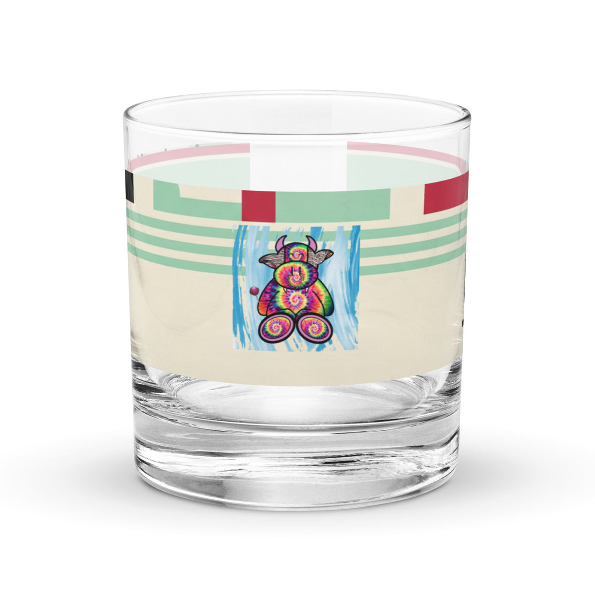 Pocket Cows Rocks Glass — Always Fresh — Design 715