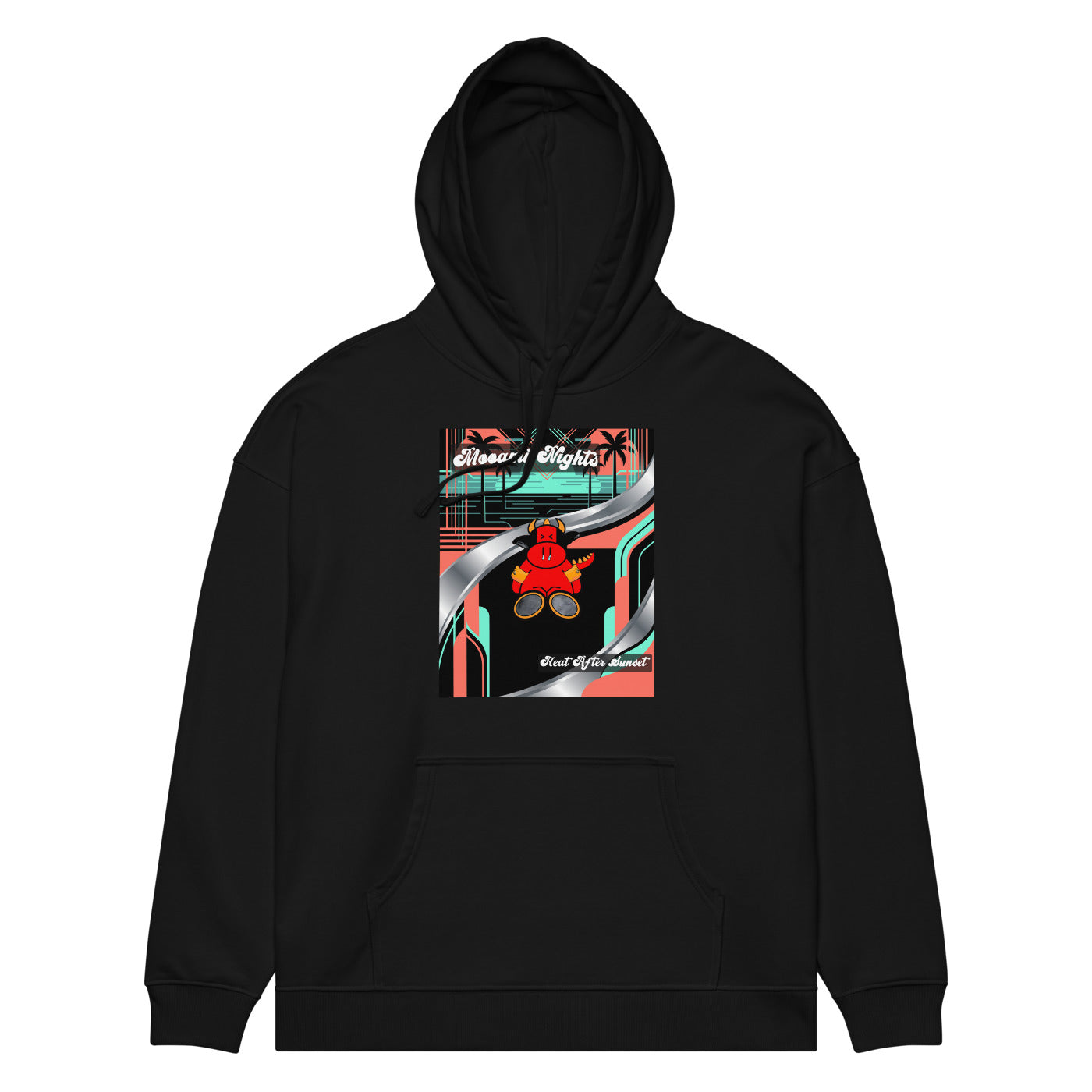 Pocket Cows Unisex Organic Relaxed Slammer 2.0 Hoodie — Design 272