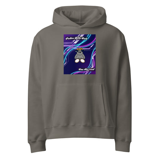 Pocket Cows Unisex Oversized Heavyweight Hoodie — Design 251