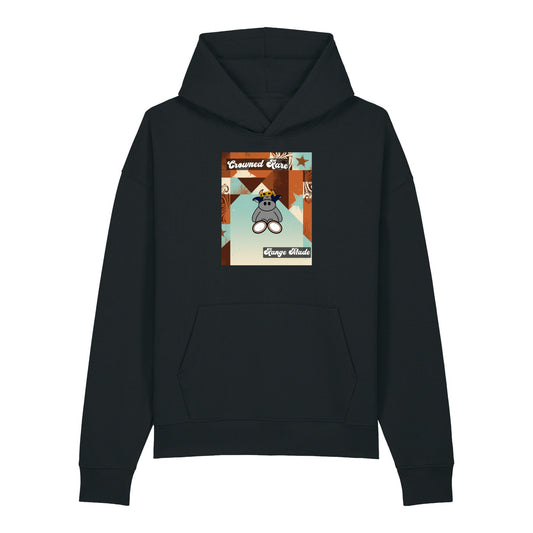 Pocket Cows Unisex Relaxed Mid-Weight Chaser Hooded Sweatshirt — Design 260