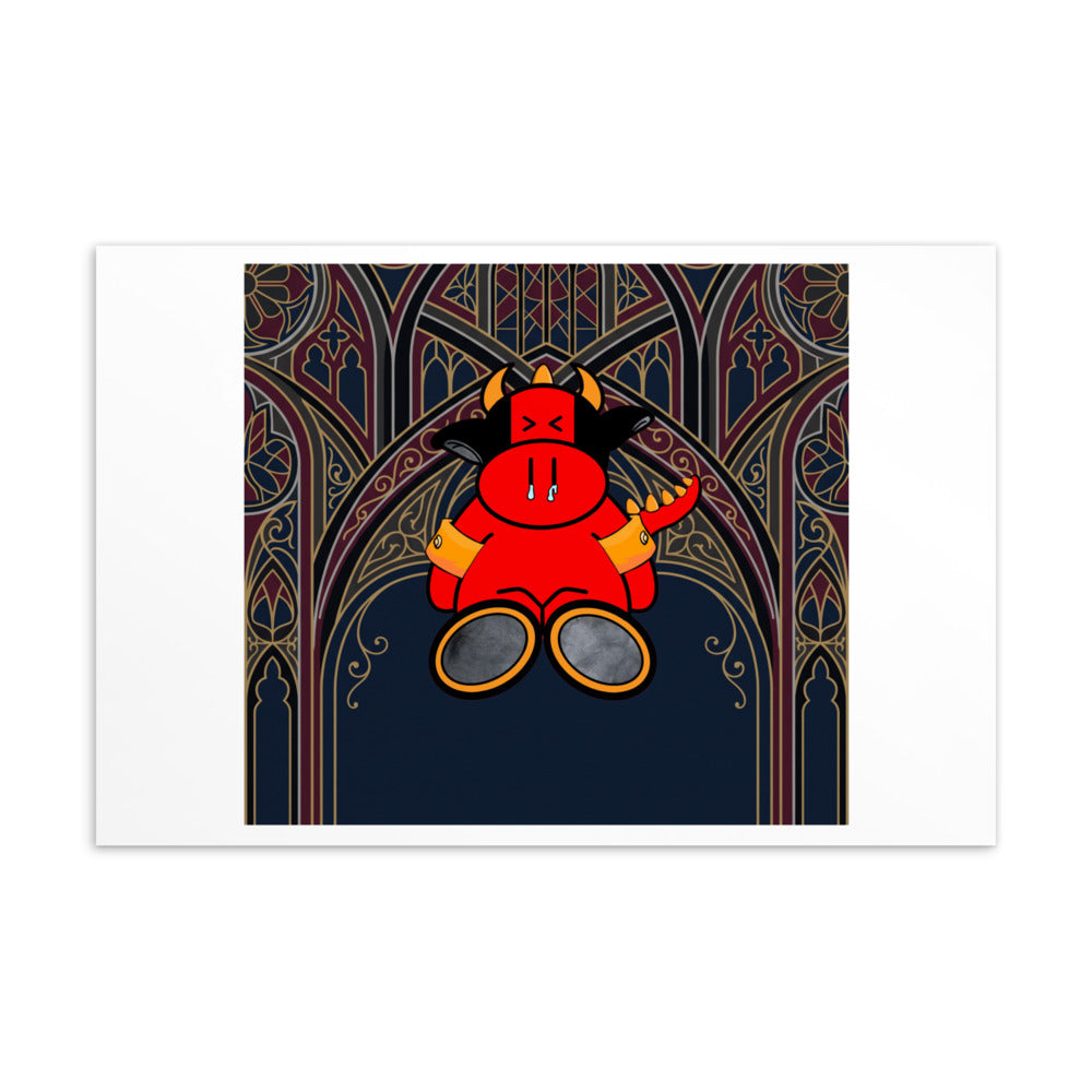 Pocket Cows Standard Postcard — Sacred Herd — Design 270