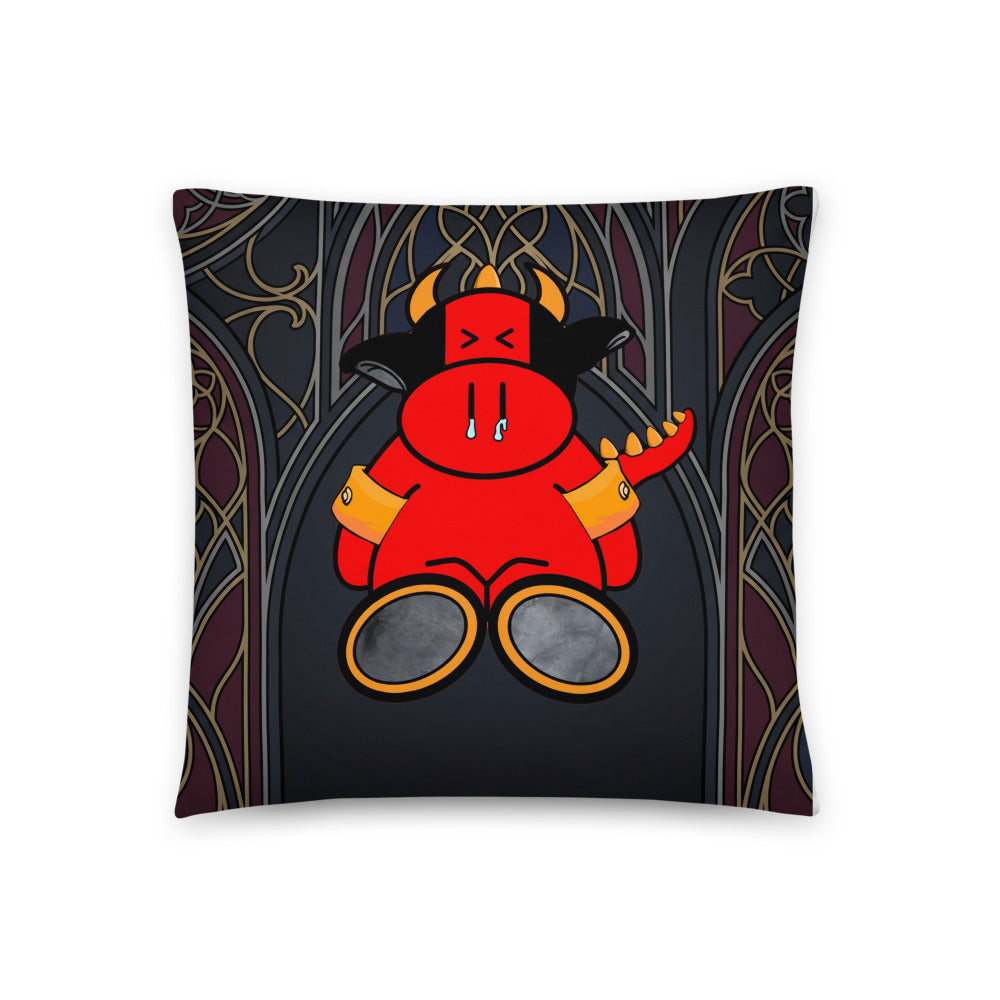 Pocket Cows All-Over Print Pillow — Sacred Herd — Design 267
