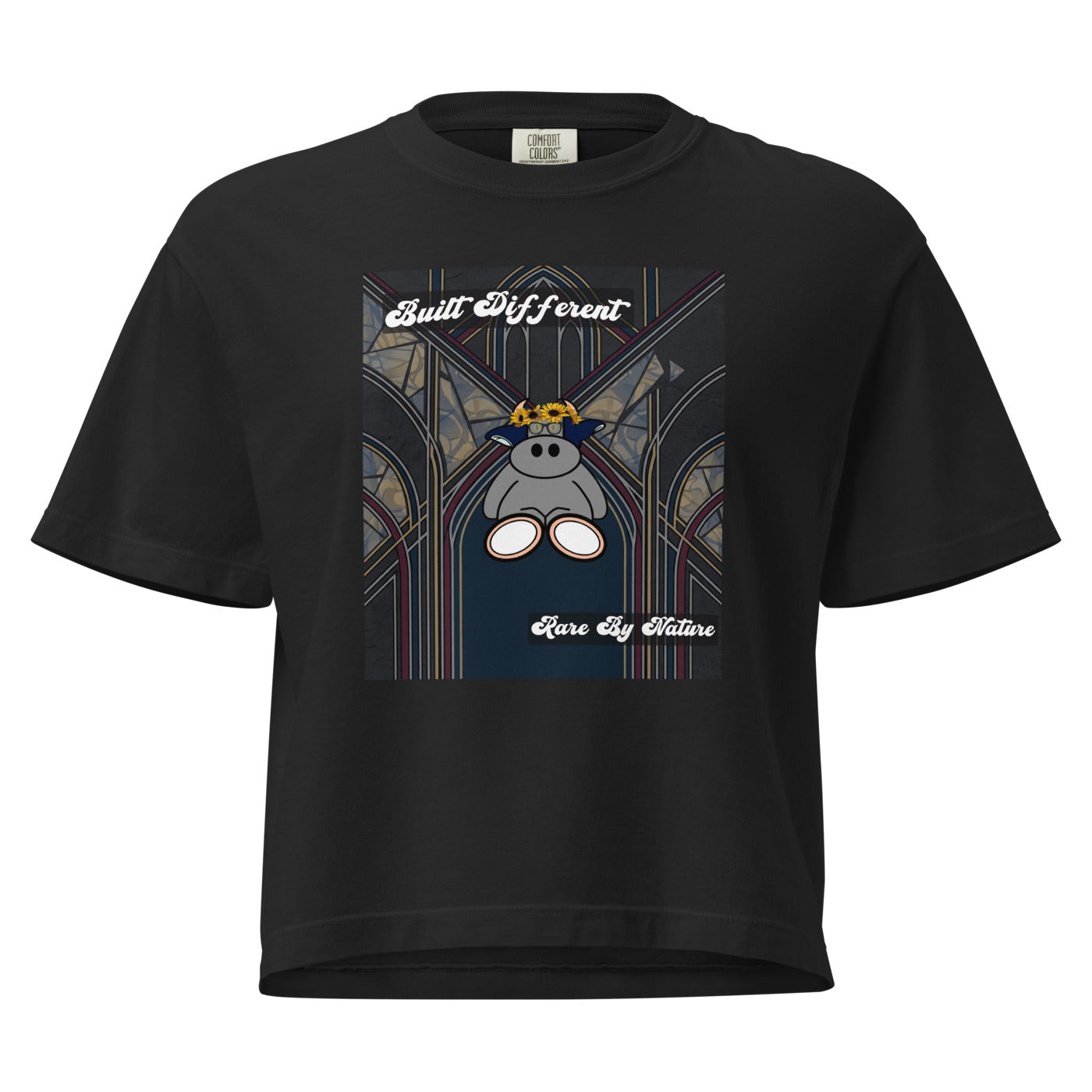 Pocket Cows Women's Heavyweight Boxy T-Shirt — Design 269