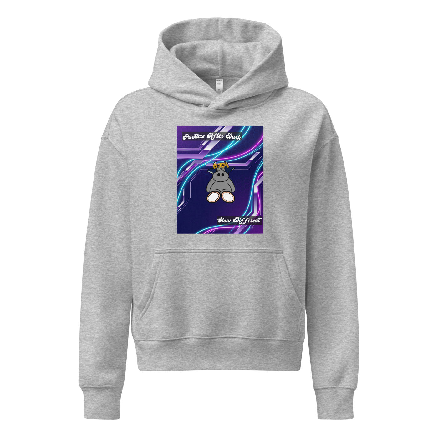 Pocket Cows Women's Relax Hoodie — Design 251