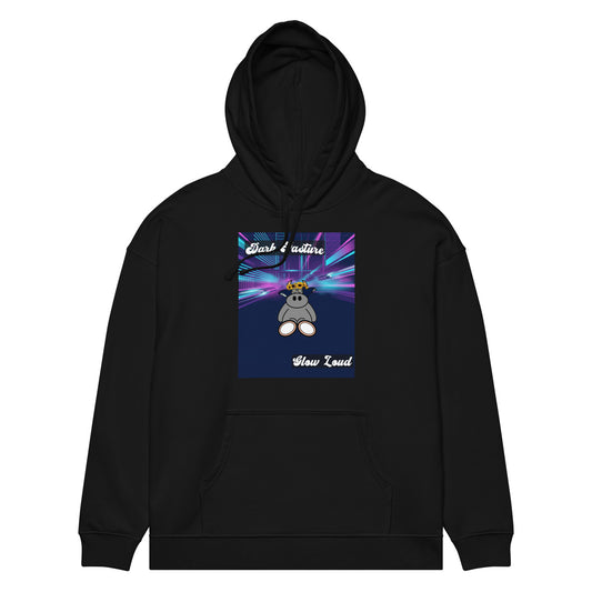 Pocket Cows Unisex Organic Relaxed Slammer 2.0 Hoodie — Design 255