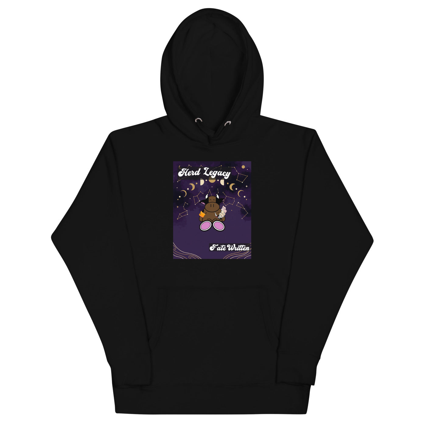 Pocket Cows Hoodie — Written In The Herd — Design 767