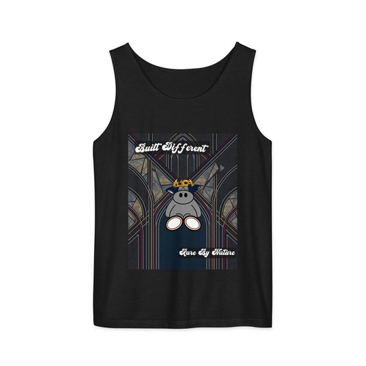 Pocket Cows Unisex Garment-Dyed Tank Top — Design 269