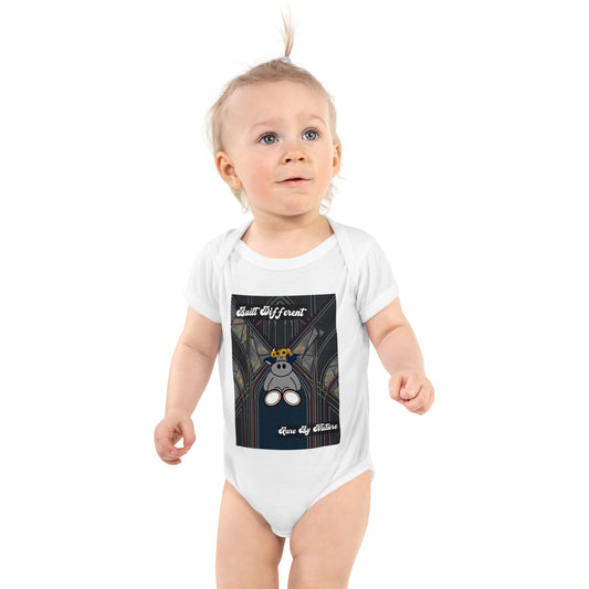 Pocket Cows Baby Short Sleeve Bodysuit — Design 269