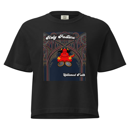 Pocket Cows Women's Heavyweight Boxy T-Shirt — Design 270