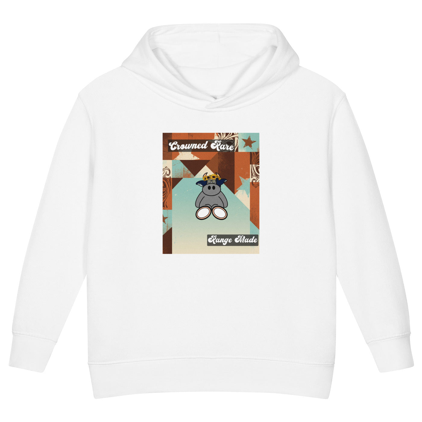 Pocket Cows Toddler Pullover Fleece Hoodie — Design 260