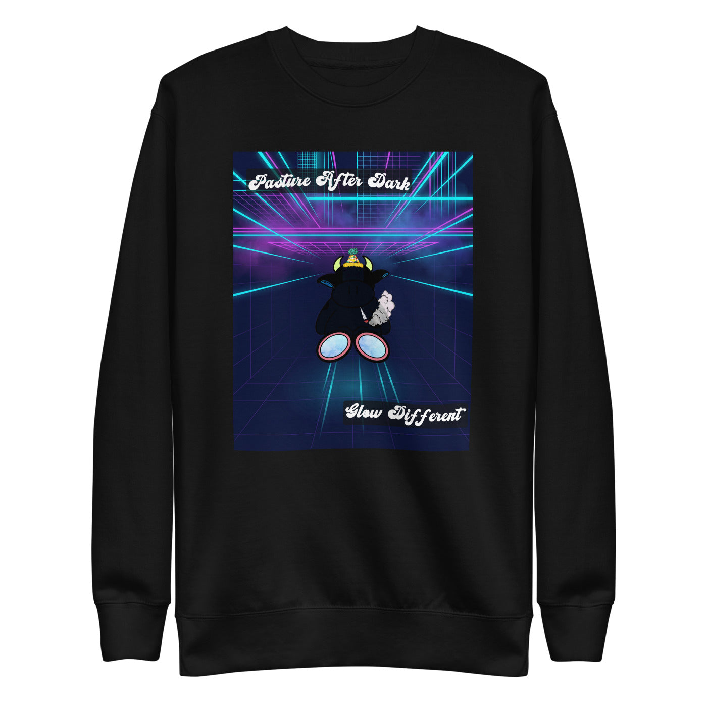 Pocket Cows Crewneck — After Hours — Design 115