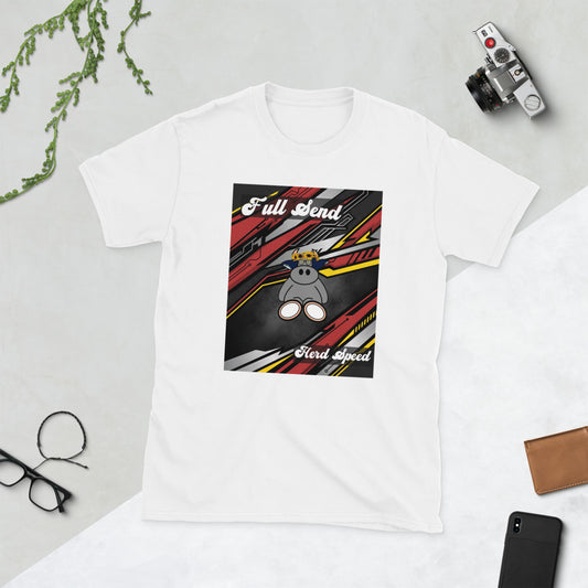 Pocket Cows Unisex Softstyle T-Shirt — Design 265