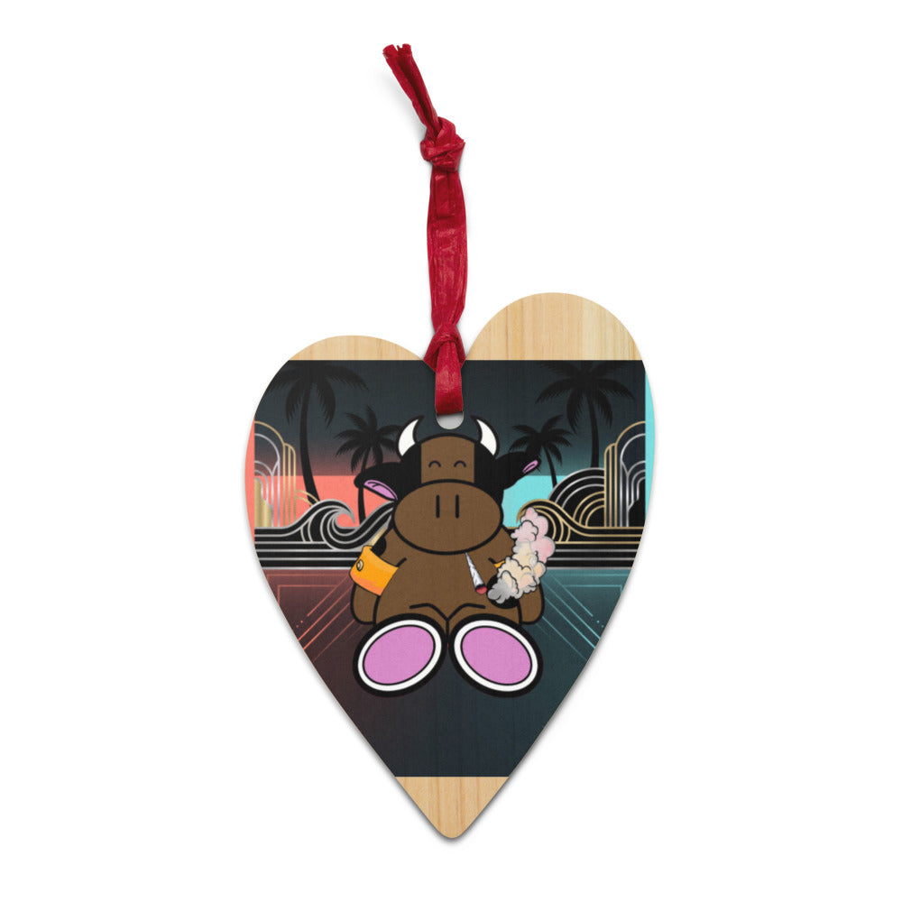Pocket Cows Wooden Ornaments — Pasture Vice — Design 771