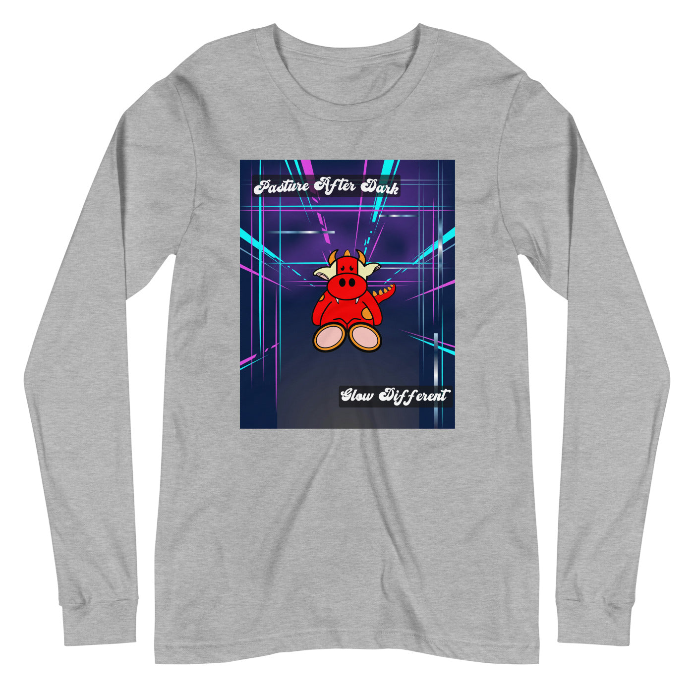 Pocket Cows Unisex Long Sleeve Tee — Design 273