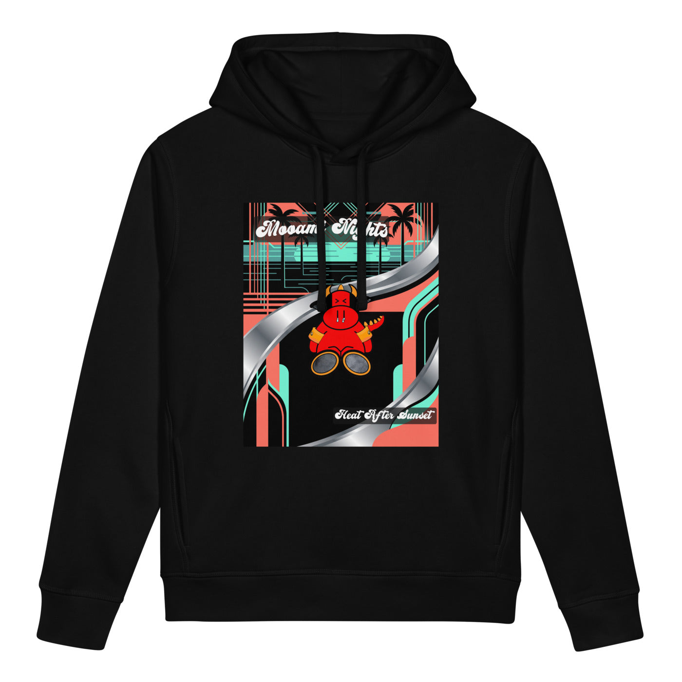 Pocket Cows Unisex Organic Side Pocket Sounder Hoodie — Design 272