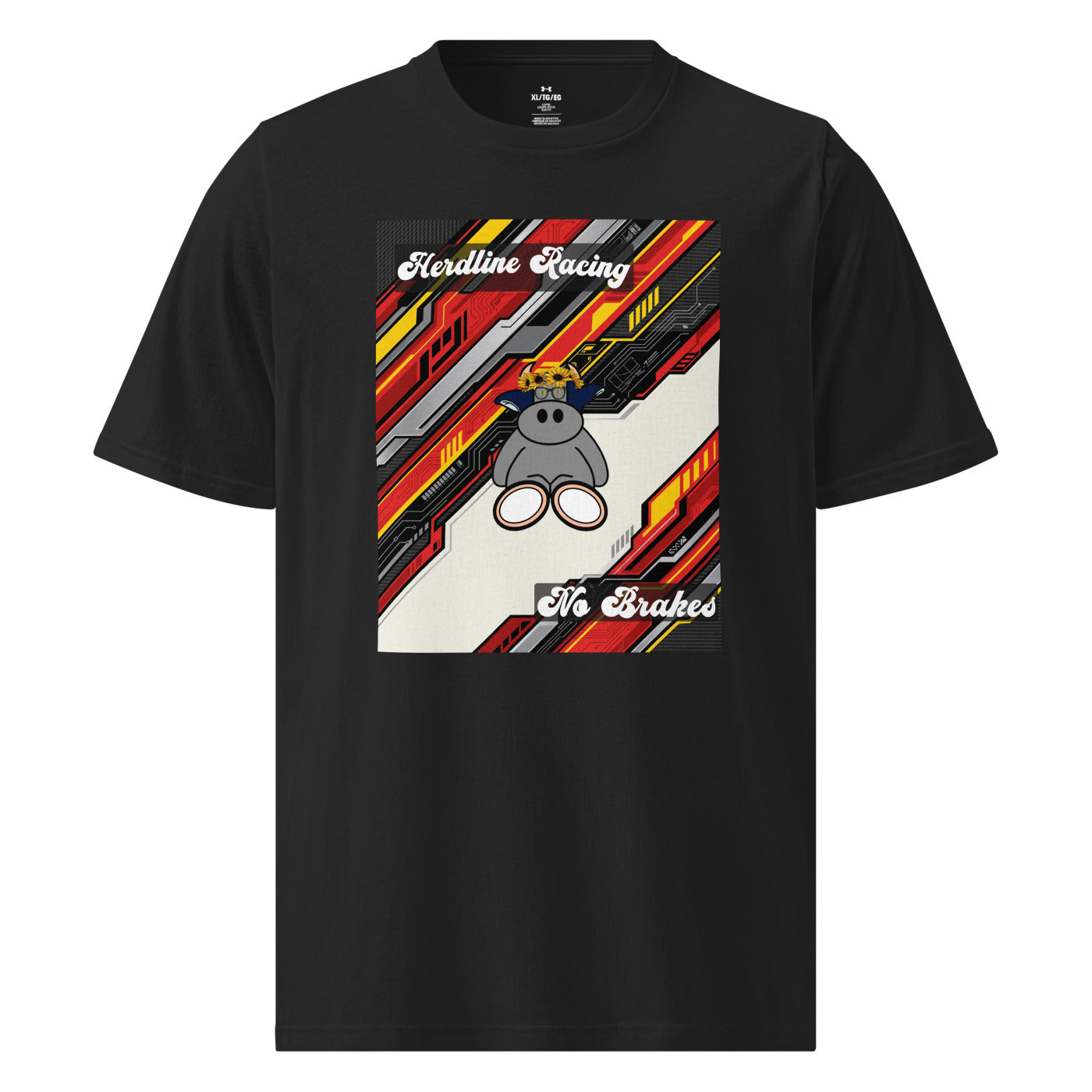 Pocket Cows Men's Under Armour Athletic T-Shirt — Design 263