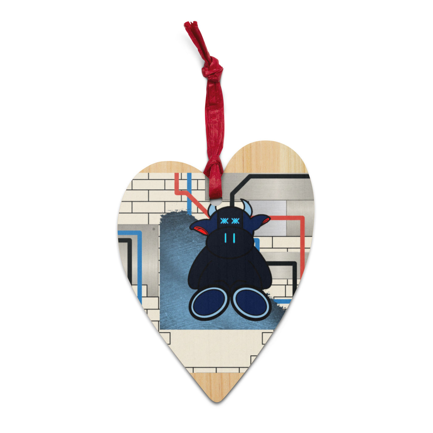 Pocket Cows Wooden Ornaments — Move Different — Design 756