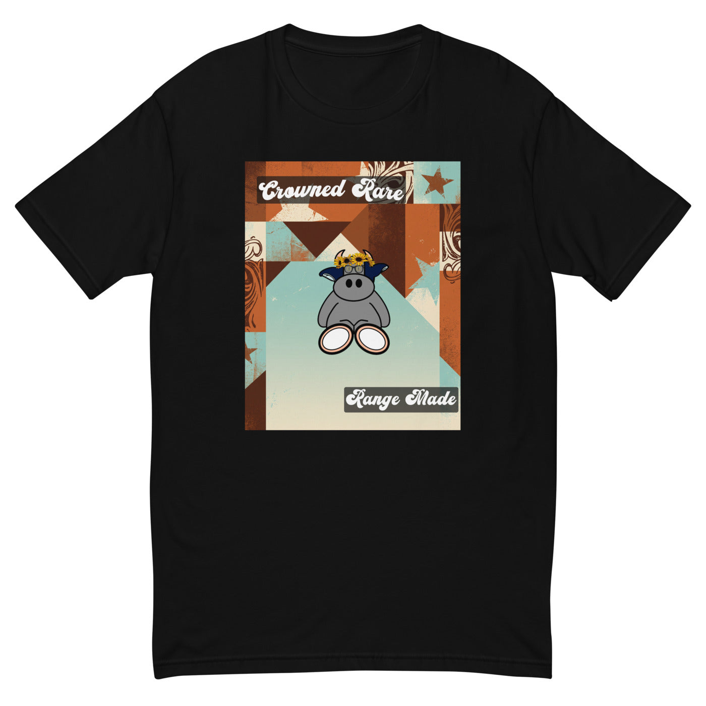 Pocket Cows Men's Fitted T-Shirt — Design 260