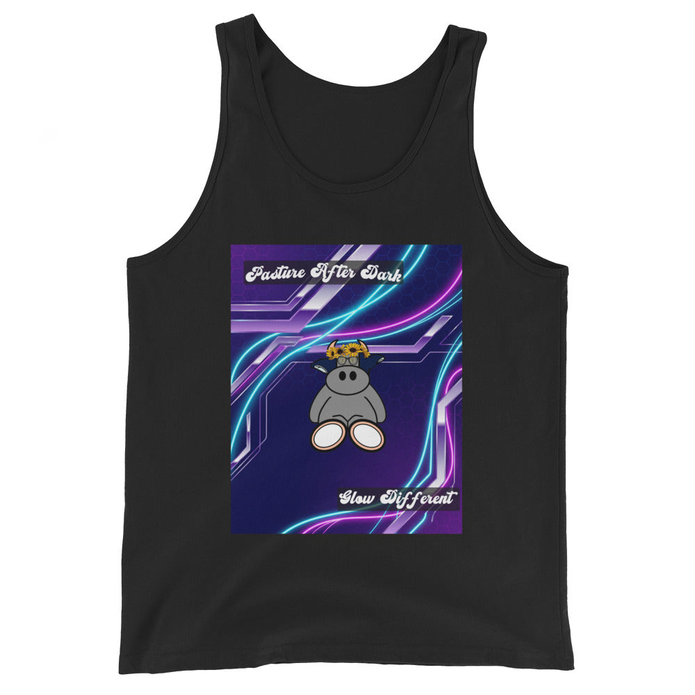 Pocket Cows Unisex Staple Tank Top — Design 251