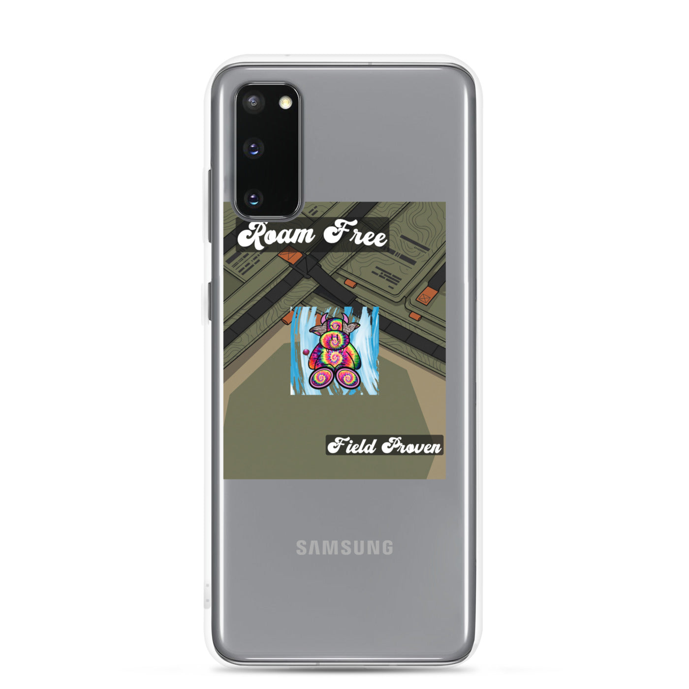 Pocket Cows Clear Case for Samsung® — Built To Roam — Design 719