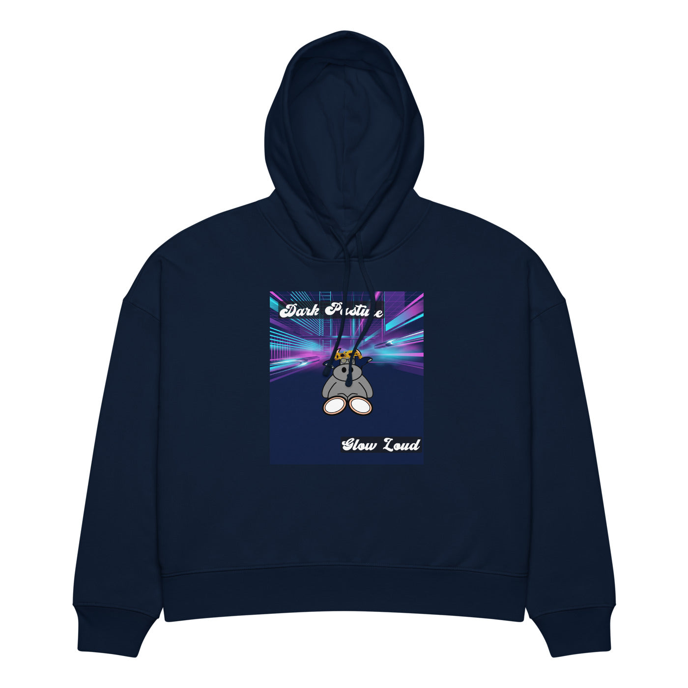 Pocket Cows Women's Organic Stella Nora Hoodie — Design 255