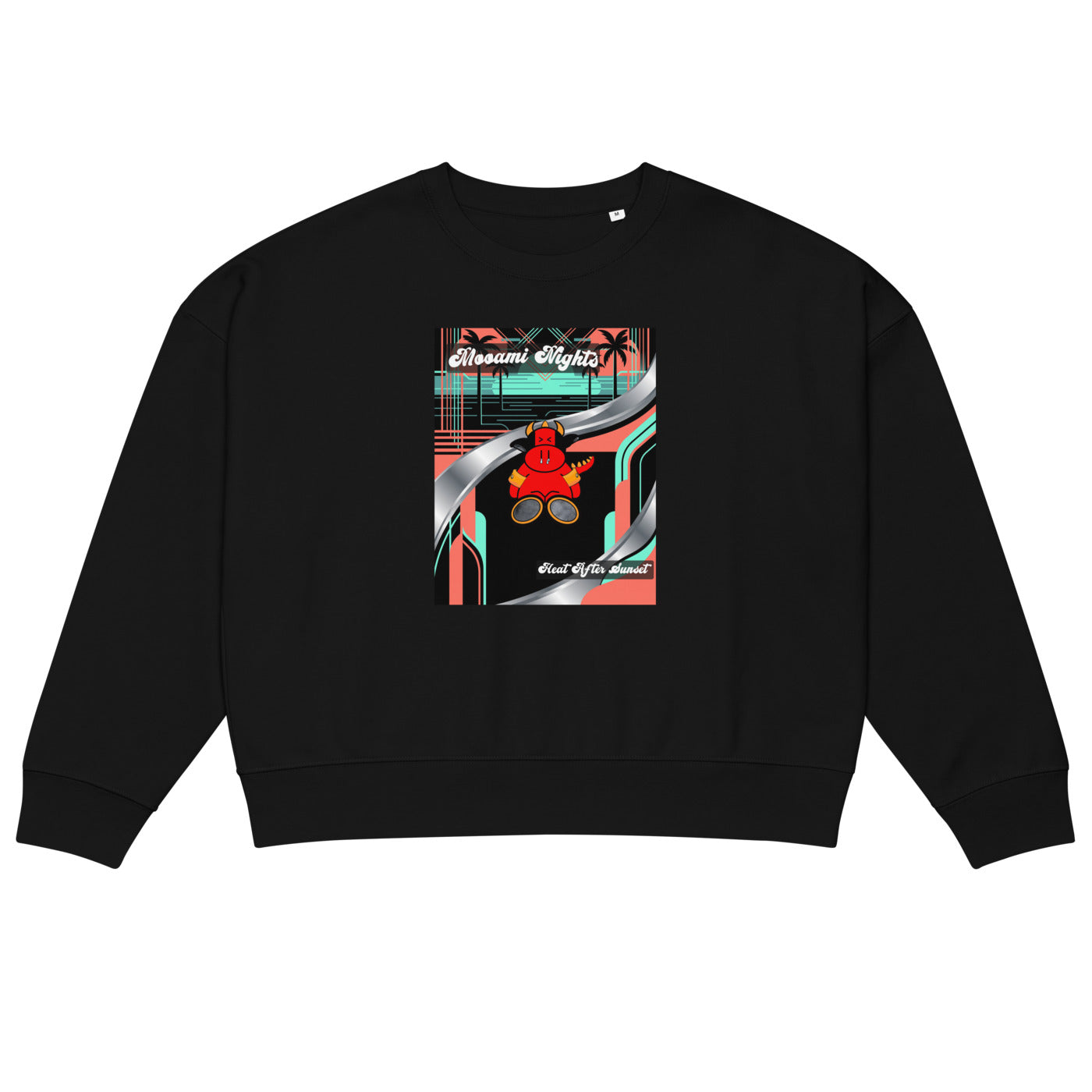 Pocket Cows Women's Organic Crew Neck Stella Alma Sweatshirt — Design 272