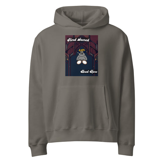 Pocket Cows Unisex Oversized Heavyweight Hoodie — Design 271