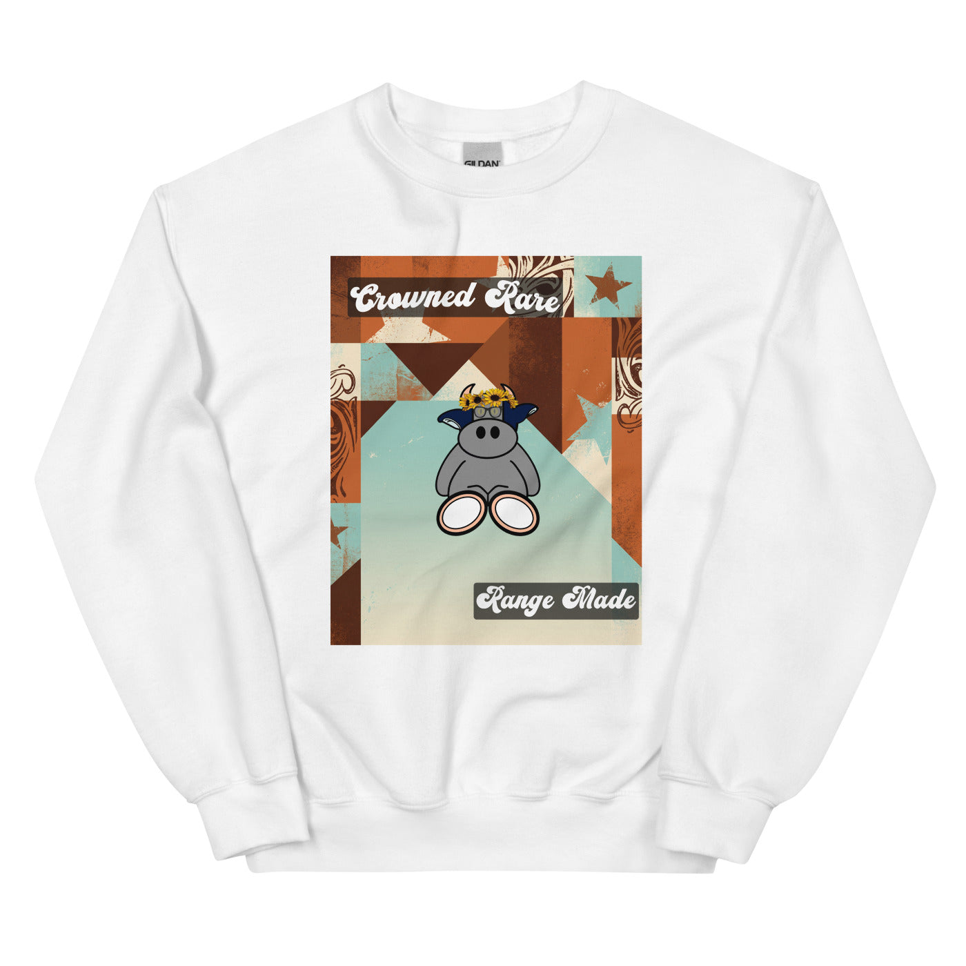 Pocket Cows Unisex Crew Neck Sweatshirt — Design 260