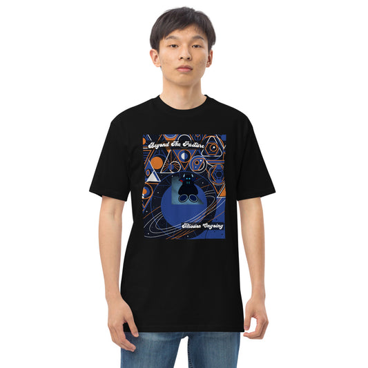 Pocket Cows Heavyweight Tee — Orbit The Herd — Design 180