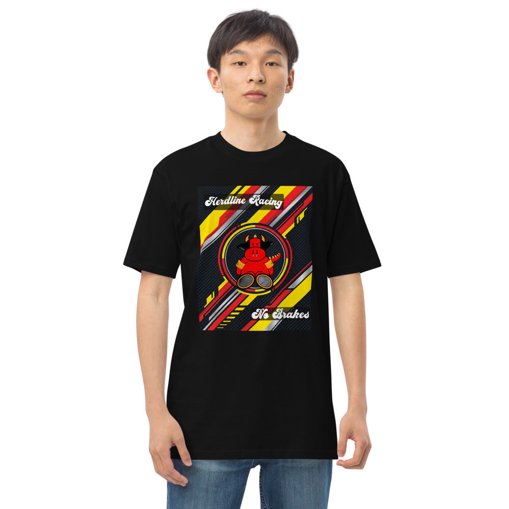 Pocket Cows Heavyweight Tee — Full Throttle — Design 20