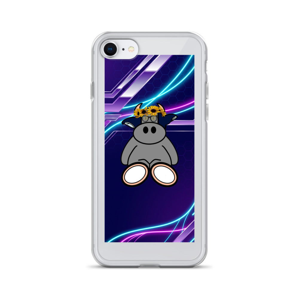 Pocket Cows Clear Case for iPhone® — After Hours — Design 251