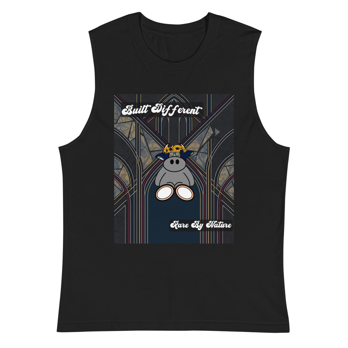 Pocket Cows Unisex Muscle Shirt — Design 269