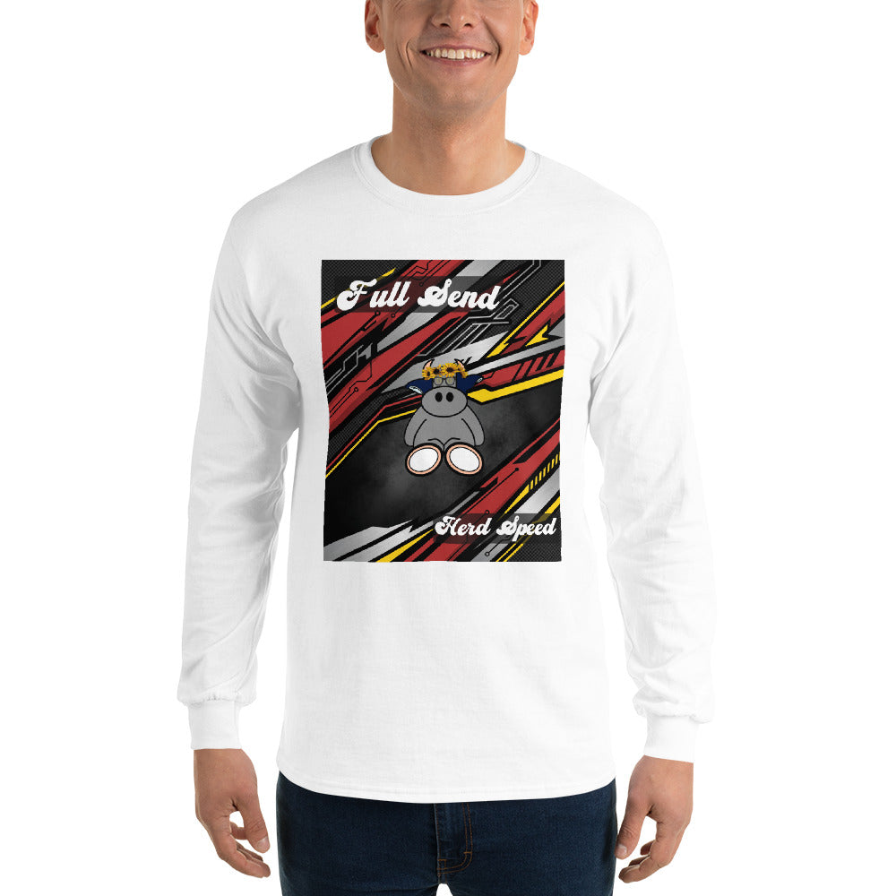 Pocket Cows Unisex Long Sleeve Shirt — Design 265
