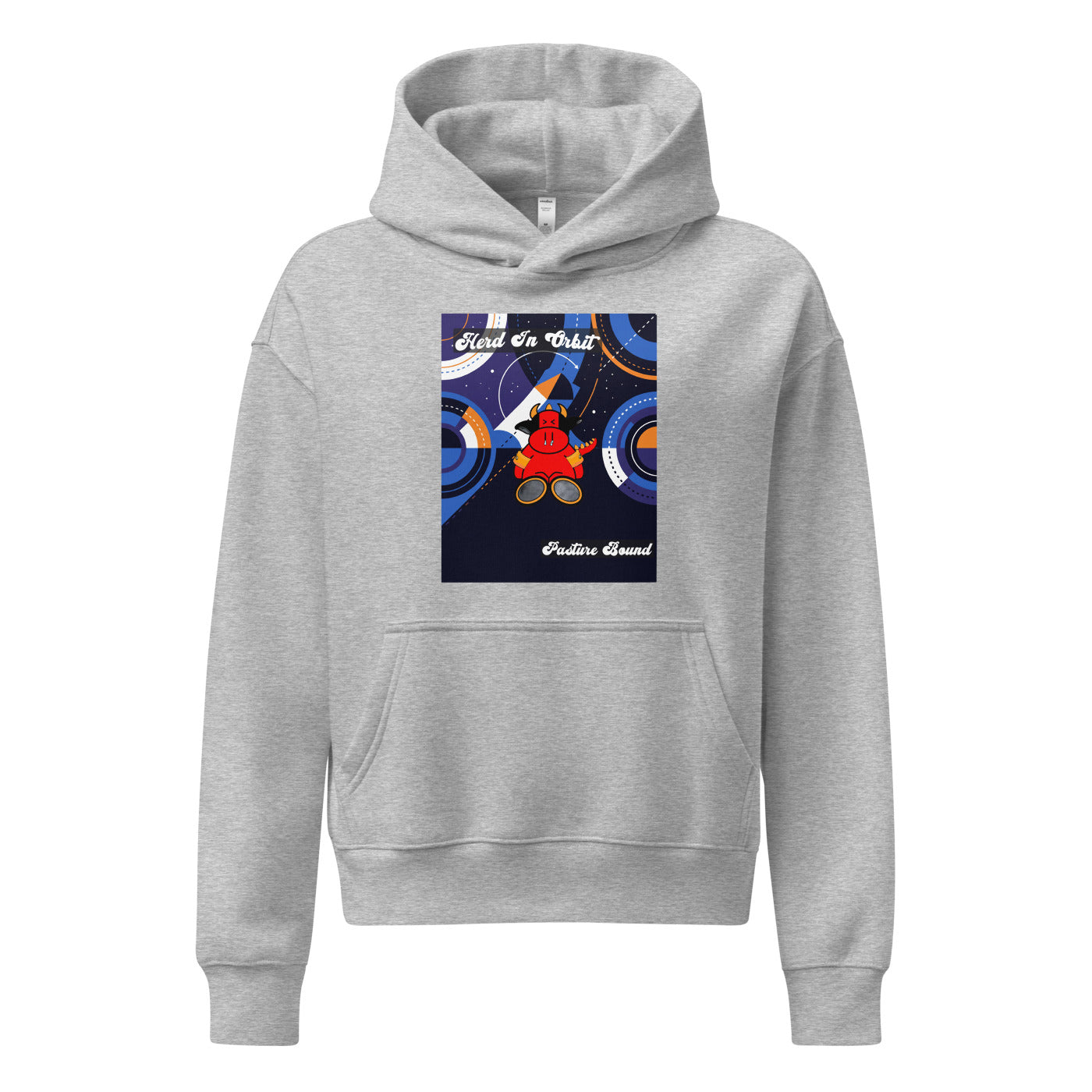 Pocket Cows Women's Relax Hoodie — Design 280