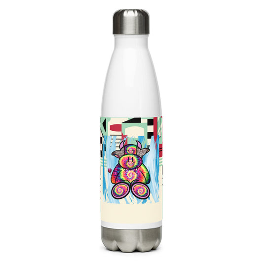 Pocket Cows Stainless Steel Water Bottle — Always Fresh — Design 715