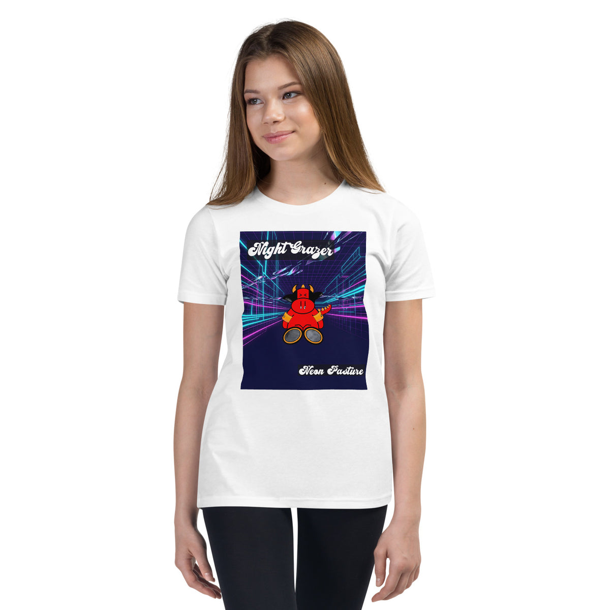 Pocket Cows Youth Staple Tee — Design 250