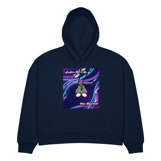 Pocket Cows Women's Organic Stella Nora Hoodie — Design 251