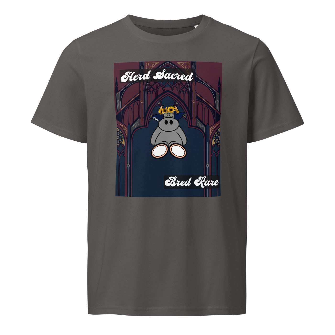 Pocket Cows Unisex Organic Mid-Light Crafter T-Shirt — Design 271