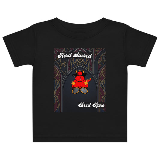 Pocket Cows Baby Jersey T-Shirt — Design 267