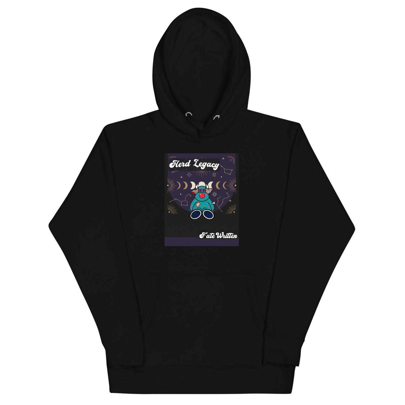 Pocket Cows Hoodie — Written In The Herd — Design 803