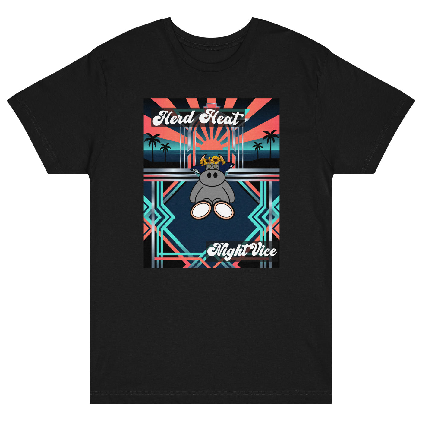 Pocket Cows Unisex Fine Jersey Tee — Design 281