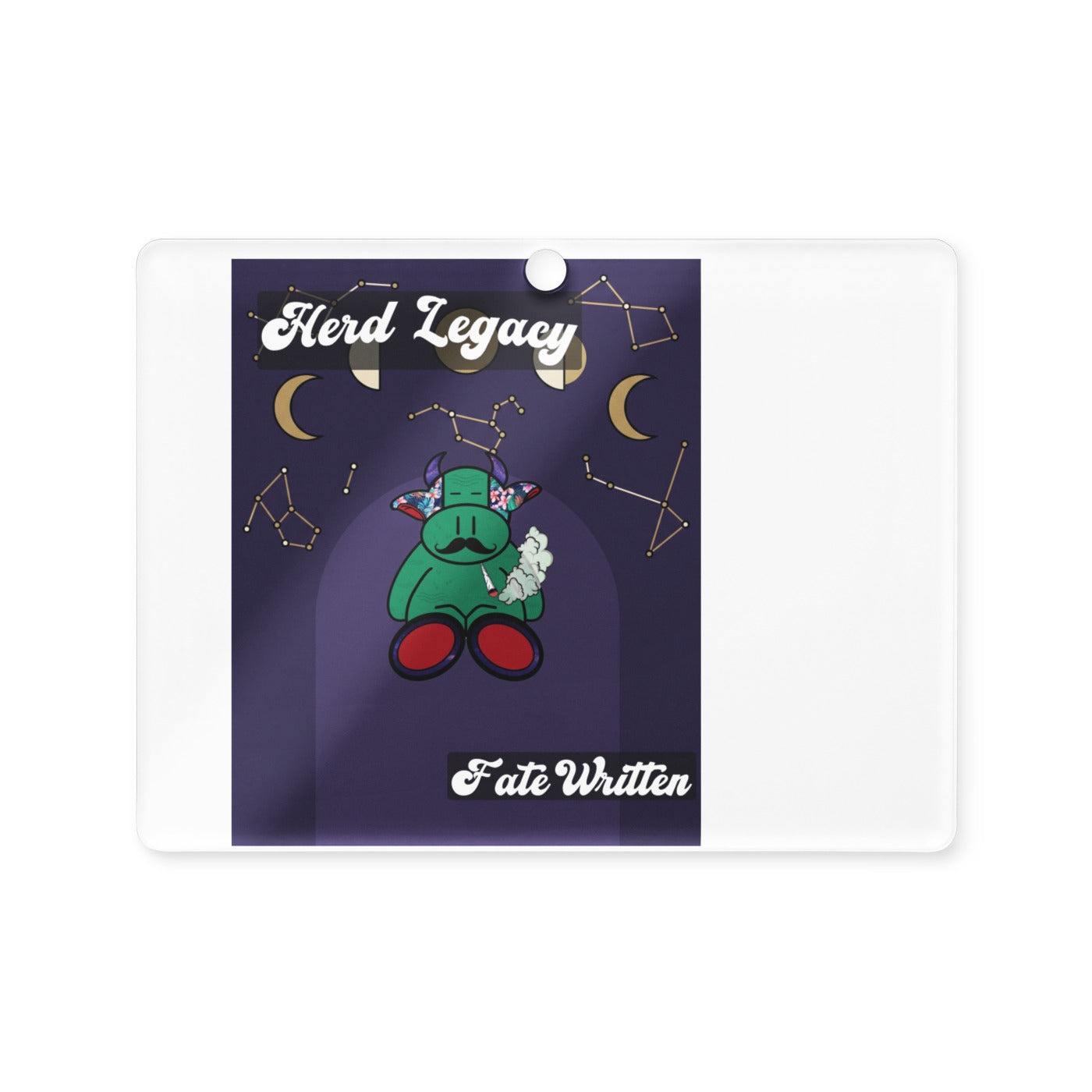 Pocket Cows Acrylic Ornaments — Written In The Herd — Design 730