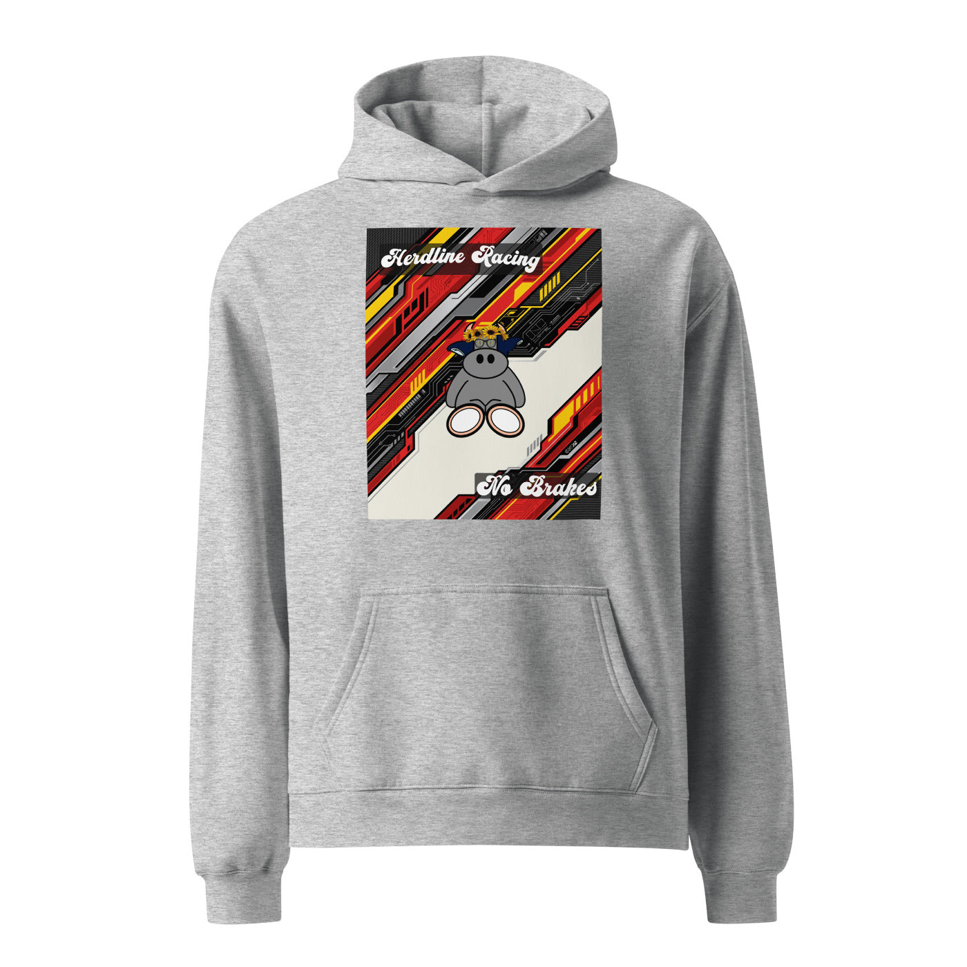 Pocket Cows Unisex Relax Hoodie — Design 263