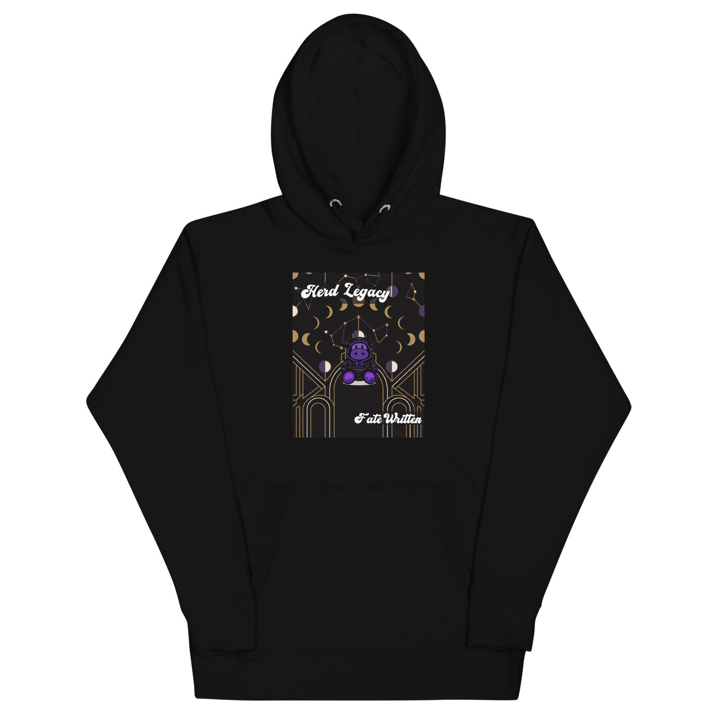 Pocket Cows Hoodie — Written In The Herd — Design 881