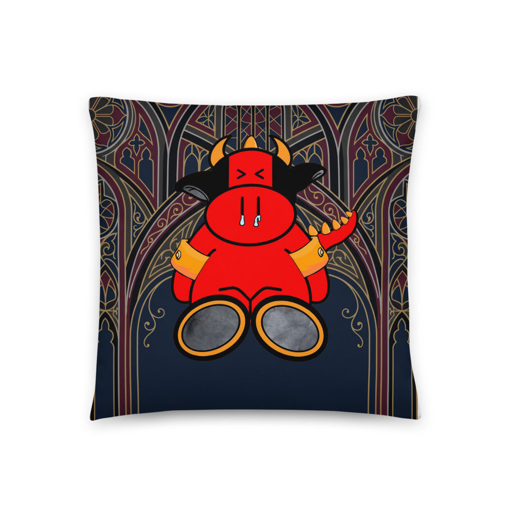 Pocket Cows All-Over Print Pillow — Sacred Herd — Design 270